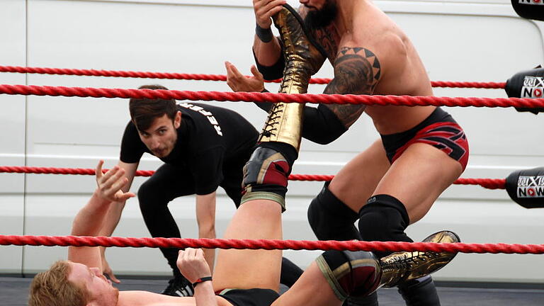 Wrestling-Show in Steinmark