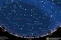 Auch im Oktober gibt es am Firmament wieder vieles zu entdecken.