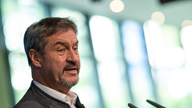 Markus Söder       -  Auch der CSU-Vorstand stimmt einstimmig für Friedrich Merz als Kanzlerkandi