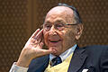 Hans-Dietrich Genscher       -  Hans-Dietrich Genscher im November 2014 während der Vorstellung des Buches „Hans-Dietrich Genschers Außenpolitik” in der privaten Hochschule „European School of Management and Technology” (EMST) in Berlin.