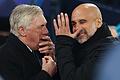 Manchester City - Real Madrid       -  Nur einer wird nach dem nächsten Duell von Carlo Ancelotti (l) und Pep Guardiola noch lachen.