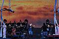 Der Stargeiger auf der Bühne vor der Residenz: David Garrett lieferte eine beeindruckende Show vor 11 754 Fans ab.