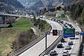 Gotthardtunnel Stau.jpg       -  Auch am Gotthard-Tunnel könnte es in den Sommerferien 2023 zu Staus kommen.