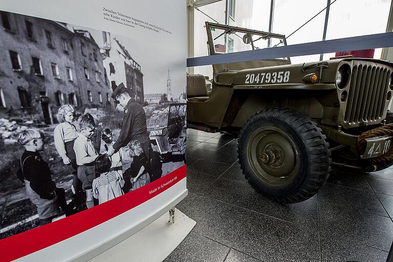'Schweinfurt und seine Amerikaner' war 2014 der Titel einer Ausstellung in der Glashalle des Konferenzzentrums. 'Schweinfurt und seine Amerikaner' war 2014 der Titel einer Ausstellung in der Glashalle des Konferenzzentrums.