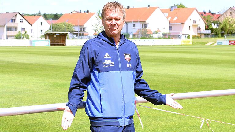 Achim Eisend, Fußball-Abteilungsleiter der TSV Gochsheim, ist vom Klassenerhalt des Landesligisten überzeugt. In Aschaffenburg soll der nächste Schritt getan werden.