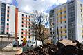 Totalsanierte SWG-Wohnungen im Bergl: Die Arge Schweinfurter Wohnungsbauunternehmen plädiert für Bestandssanierung statt teurem Neubau. Wohnungsnot sehen sie in Schweinfurt nicht.