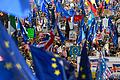 Anti-Brexit-Demonstranten in London. Das britische Parlament hat eine Entscheidung über den Deal von Premierminister Johnson verschoben. &nbsp;