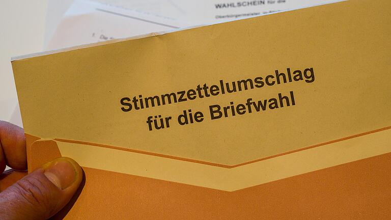 Die Stichwahlen zu den bayerischen Kommunalwahlen finden am Sonntag, 29. März, ausschließlich als Briefwahl statt.&nbsp;