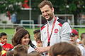 Als CSR-Trainer beim 1. FC Nürnberg vermittelt Lukas Fuchs den Kindern Spaß an der Bewegung.