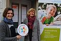 Zwei starke Partner: Julia Zimmermann-Giek (links) - sie koordiniert und betreut die Familienstützpunkte vom Landratsamt aus - und Thea Schleßinger vom Amt für Ernährung, Landwirtschaft und Forsten.