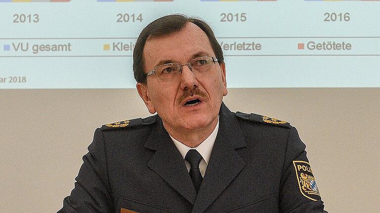 Der unterfränkische Polizeipräsident Gerhard Kallert verteidigt das Polizeiaufgabengesetz.