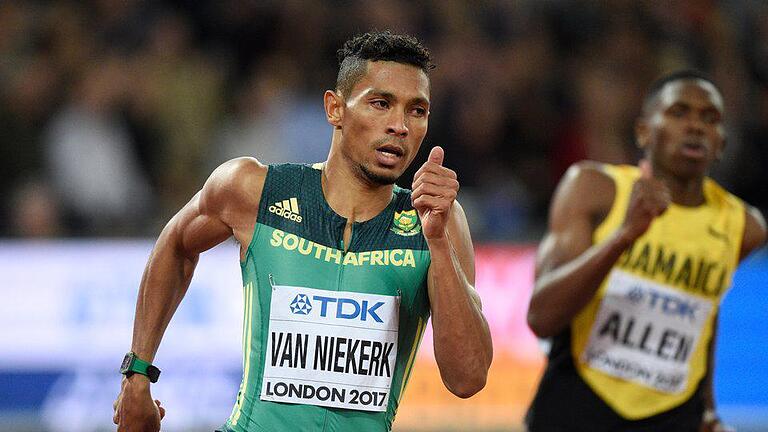 Weit entfernt       -  Wayde van Niekerk folgen 80 000 Menschen auf Twitter, 46 700 auf Facebook und 195 000 auf Instagram - Usain Bolt hat allein auf Facebook an die 19 Millionen Anhänger.