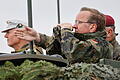 Bundesverteidigungsminister Pistorius in Hammelburg.jpeg       -  Bei seinem Antrittsbesuch in der Infanterieschule Hammelburg der Bundeswehr beobachtete Bundesverteidigungsminister Boris Pistorius (SPD, r) eine Militärübung in Hammelburg.