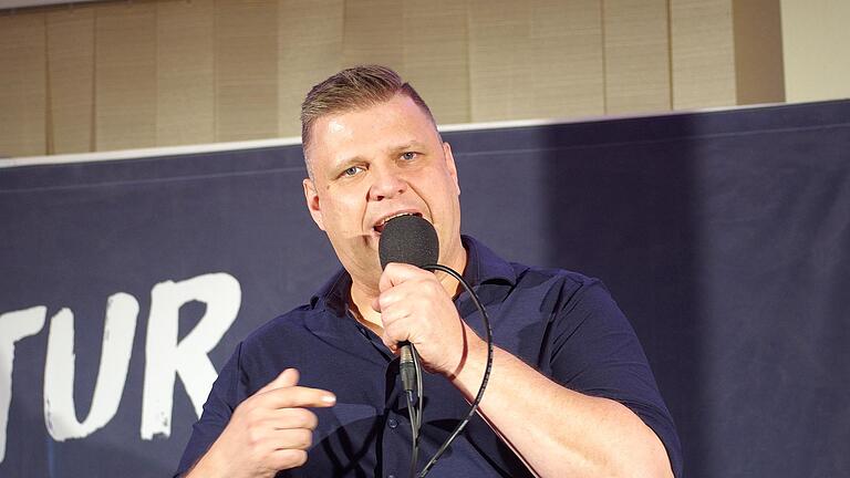 Ralf Winkelbeiner in Nüdlingen.       -  Ralf Winkelbeiner in Nüdlingen.