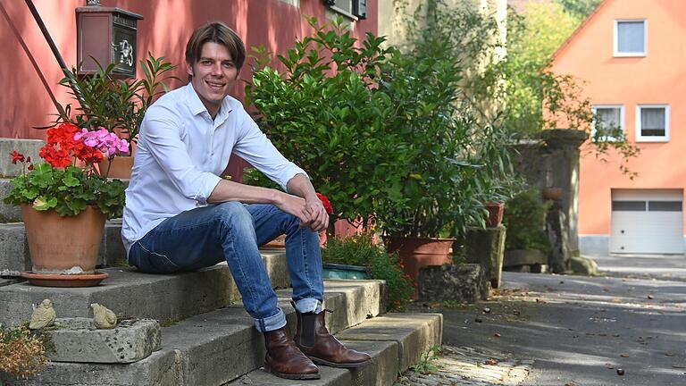 Felix von Zobel (31) aus Ochsenfurt, neu im Landtag, gewählt über die Unterfranken-Liste