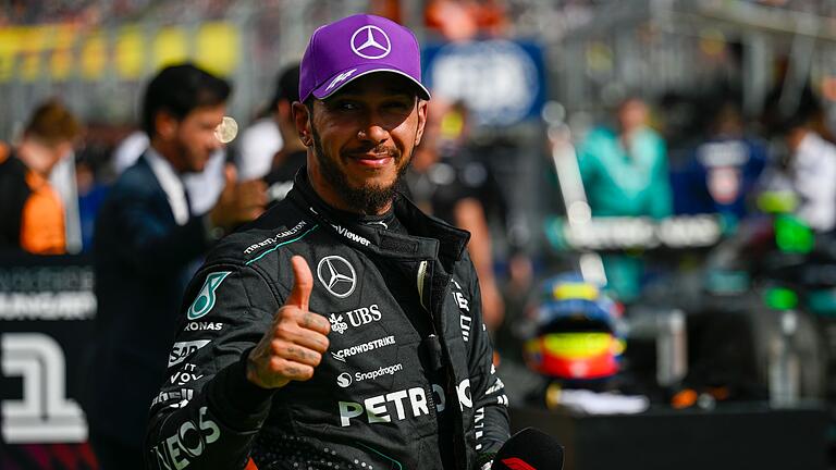 Großer Preis von Ungarn       -  Lewis Hamilton wird Dritter in Budapest und feiert seinen 200. Podiumsplatz.