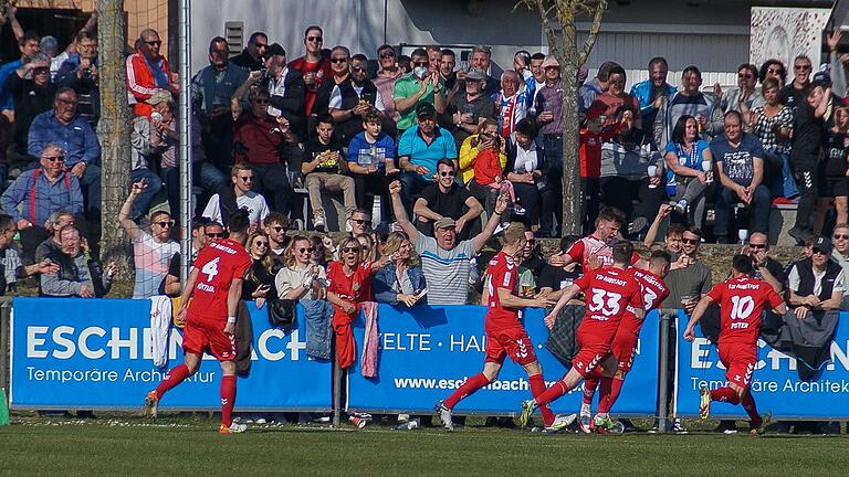 Im Pokal-Halbfinale gegen den TSV 1860 München hatten Spieler und Fans des TSV Aubstadt Grund zum Jubeln. Ob das auch am Samstag gegen den FC Bayern München II der Fall sein wird?