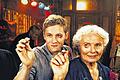 Treffsicher: Matthias Schweighöfer und Ruth Maria Kubitschek in einer Szene von &bdquo;Frau Ella&ldquo;.