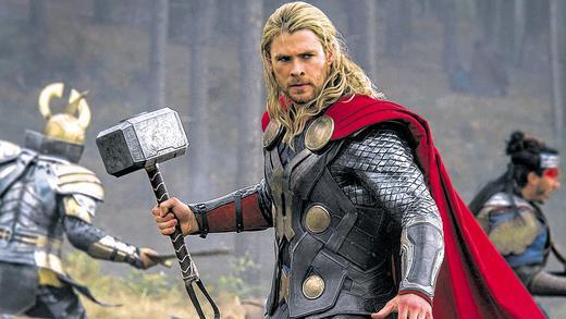 &bdquo;Thor 2 &ndash; The dark Kingdom&ldquo;: Filmschönling Chris Hemsworth darf wieder Gott spielen.