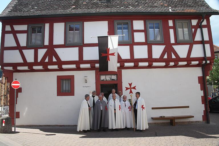 Die „Ritter“ von der OMTH haben in langjähriger Arbeit die „Arche“ im Herzen der Stadt zu einem Komtur-, Pilger- und Jugendgästehaus umgebaut. (Archivbild von 2014)