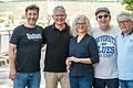 Das Organisationsteam vom Würzburger 'Alles ist Blues'-Festival von links: Jochen Volpert, Christian Raith, Carola Thieme, Karl-Georg Rötter und Hartmut Emser.