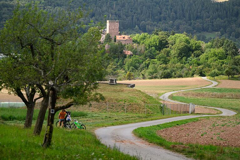Imposant: die Gamburg über dem Taubertal. Im Burgcafé gibt es guten Kuchen und einen schönen Ausblick. Imposant: die Gamburg über dem Taubertal. Im Burgcafé gibt es guten Kuchen und einen schönen Ausblick.