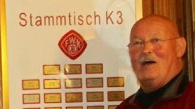 Beim Kickers-Stammtisch ist Heinz Hillenmayer seit über 50 Jahren dabei