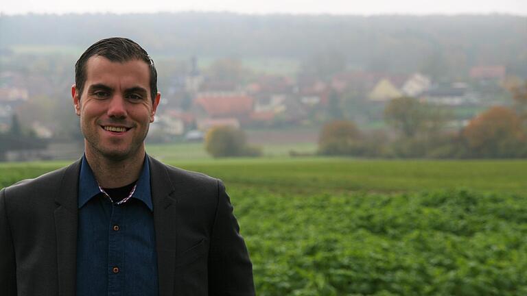 Johannes Albert will Bürgermeister in Roden werden. Er ist im Ortsteil Ansbach zuhause.