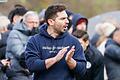 Trainer Philipp Eckart startet mit seiner Mannschaft in die Vorbereitung auf die weitere Bayernliga-Saison. Das Bild entstand im Heimspiel gegen den ATSV Erlangen.