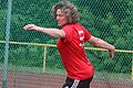 Martina Greithanner vom TSV Münnerstadt gewann bei der EM der Senioren Silber im Kugelstoßen und Diskuswurf der Altersklasse W45.       -  Martina Greithanner vom TSV Münnerstadt gewann bei der EM der Senioren Silber im Kugelstoßen und Diskuswurf der Altersklasse W45.