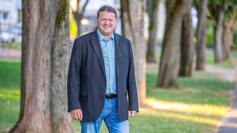 Frank Hertel war unterfränkischer Spitzenkandidat der Linken bei der Landtagswahl in Bayern.