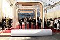 Vor der 82. Verleihung der Golden Globes       -  Der rote Teppich für die Golden-Globe-Gala ist ausgerollt.