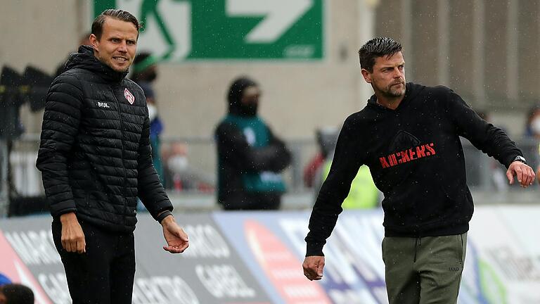 Sie müssen gehen: Sebastian Schuppan (links) ist nicht mehr Vorstand Sport bei den Würzburger Kickers. Auch Torsten Ziegner wurde freigestellt. Sie müssen gehen: Sebastian Schuppan (links) ist nicht mehr Vorstand Sport bei den Würzburger Kickers. Auch Torsten Ziegner wurde freigestellt.
