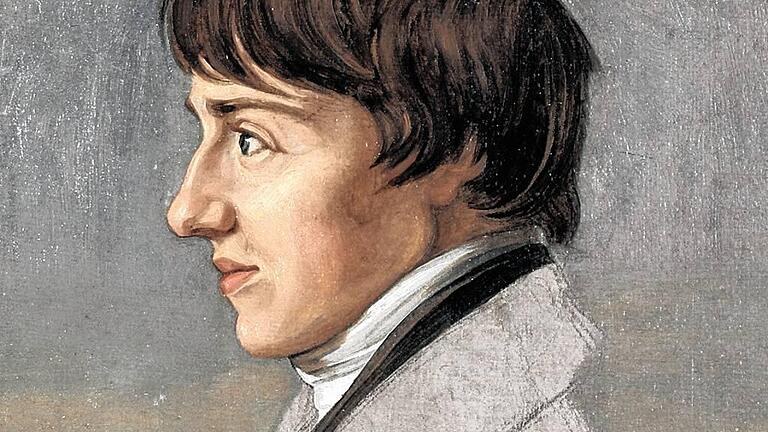 Lukasbrüder, porträtiert von Ludwig Vogel: Franz Pforr. Lukasbrüder, porträtiert von Ludwig Vogel: Franz Pforr.
