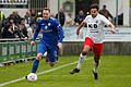 Wechselt die Farben: Marc Hänschke (links, hier im Laufduell mit Michael Lamecker vom ASV Cham), derzeit beim FV 04 Würzburg aktiv, wird sich dem FC 05 Schweinfurt anschließen.