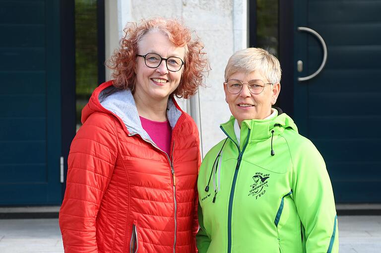 Claudia Berger und Renate Schmalzl leiten die Schwimmabteilung des TV Ochsenfurt.