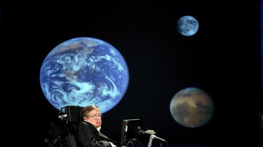 Vortrag Stephen Hawking       -  Auch Astrophysiker Stephen Hawking leidet an der Krankheit ALS.