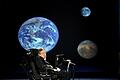 Vortrag Stephen Hawking       -  Auch Astrophysiker Stephen Hawking leidet an der Krankheit ALS.