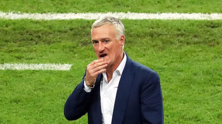 Unentschieden       -  Frankreichs Coach Didier Deschamps kam mit seinem Team nicht über ein 0:0 hinaus. Foto: Srdjan Suki
