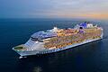 «Wonder of the Seas»       -  Die «Wonder of the Seas» ist das aktuelle Flaggschiff der Reederei Royal Caribbean und das größte Kreuzfahrtschiff der Welt, nach Passagieranzahl