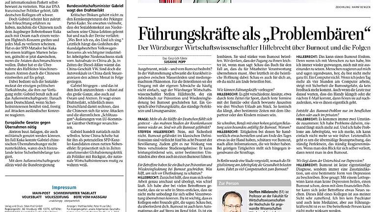 Meinungsseite vom 8.11.16 und In eigener Sache       -  Sehen Sie die kleine Meldung unten rechts auf der Seite: In eigener Sache. Aber es geht um einen erheblichen Fehler....