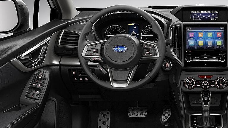 Knopfmäßig abgespeckt: das Cockpit des neuen Subaru Impreza Knopfmäßig abgespeckt: das Cockpit des neuen Subaru Impreza
