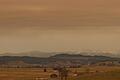 Staub aus der Sahara färbte am Dienstag den Himmel wie hier über dem Alpenvorland, aber auch in Unterfranken in gelb-rötliche Töne.