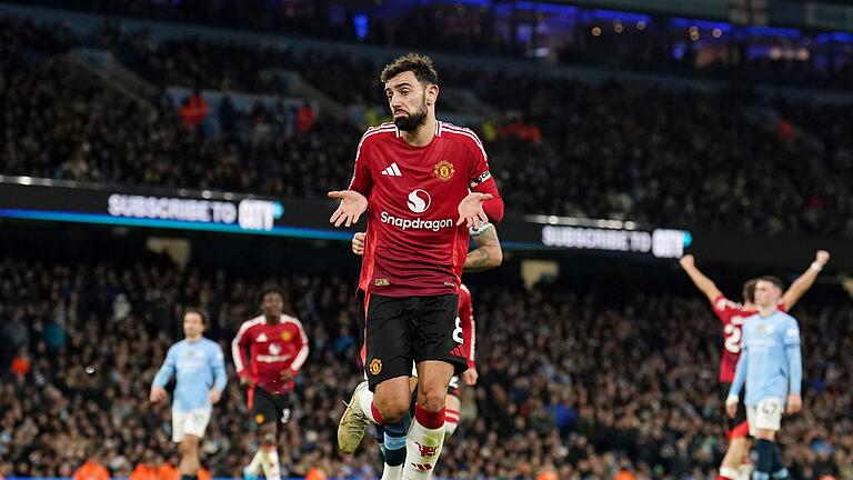 Bruno Fernandes       -  Bruno Fernandes sorgt für den Jubel in letzter Minute.