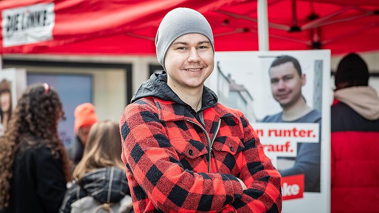 Aaron Valent hat es geschafft: Völlig überraschend zieht der 27-jährige Würzburger für die Linken in den Bundestag ein. Aaron Valent hat es geschafft: Völlig überraschend zieht der 27-jährige Würzburger für die Linken in den Bundestag ein. 
