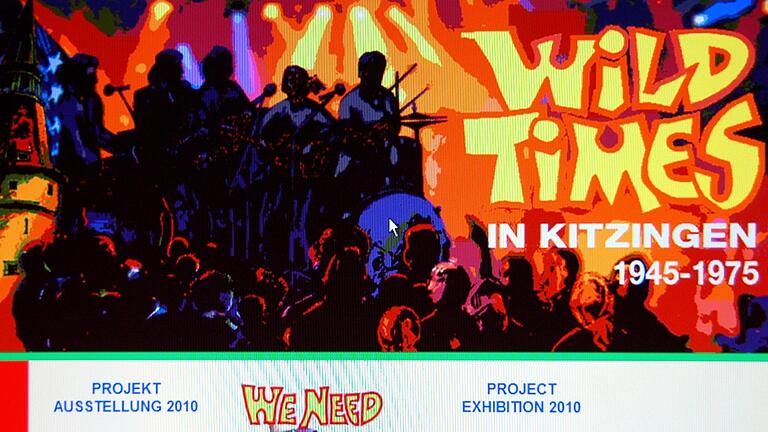 Ausstellungsplakat von 2010: 2026 will die Stadt Kitzingen das legendäre 'Wild Times'-Festival wieder aufleben lassen.
