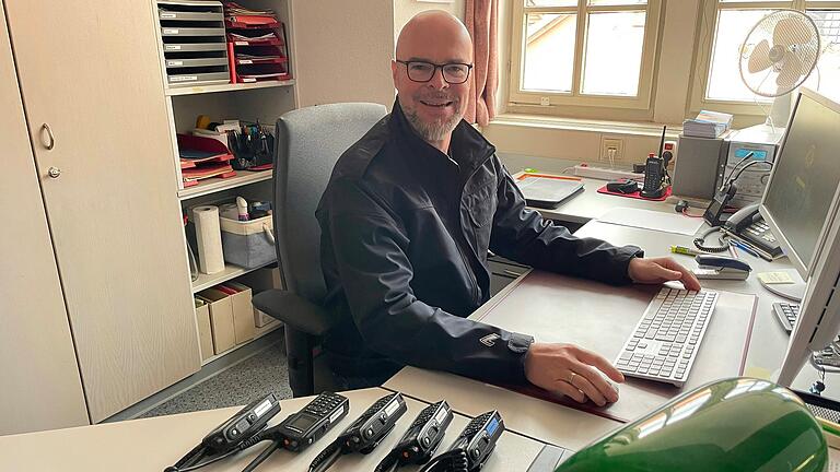 Jürgen Link ist im Landratsamt Beauftragter für den Katastrophenschutz im Landkreis Kitzingen.