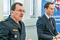 Die Kriminalitäts-Bilanz 2019 in Unterfranken stellten Polizeipräsident Gerhard Kallert und Kriminaldirektor Holger Baumbach in der Polizeiinspektion Würzburg-Stadt vor.