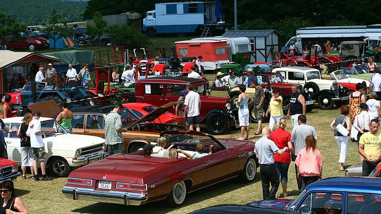 Am 10. und 11. Juli finden auf dem Gelände des TSV-Stockheim die Oldtimertage statt.