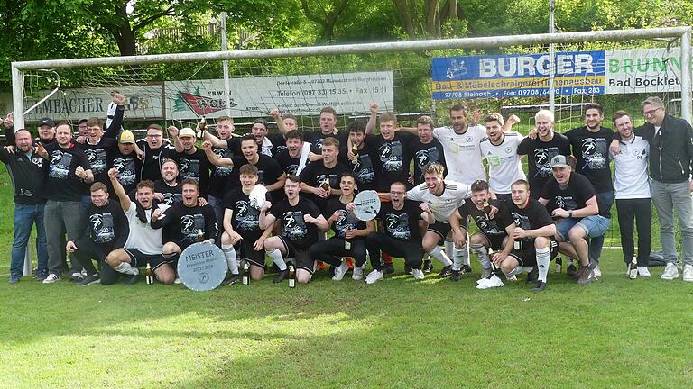 Der TSV Steinach ist Meister der Kreisklasse Rhön 1 in der Saison 2023/24.